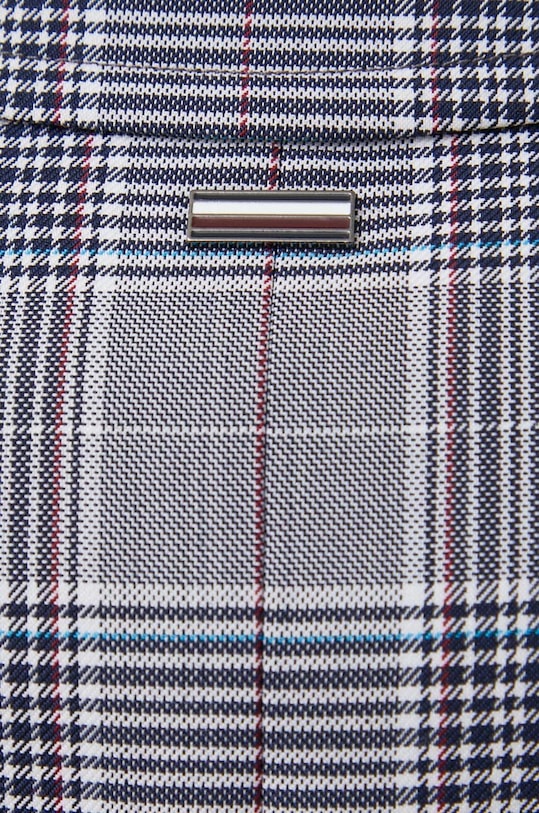 Kabát s příměsí vlny Tommy Hilfiger MW0MW31658 námořnická modř
