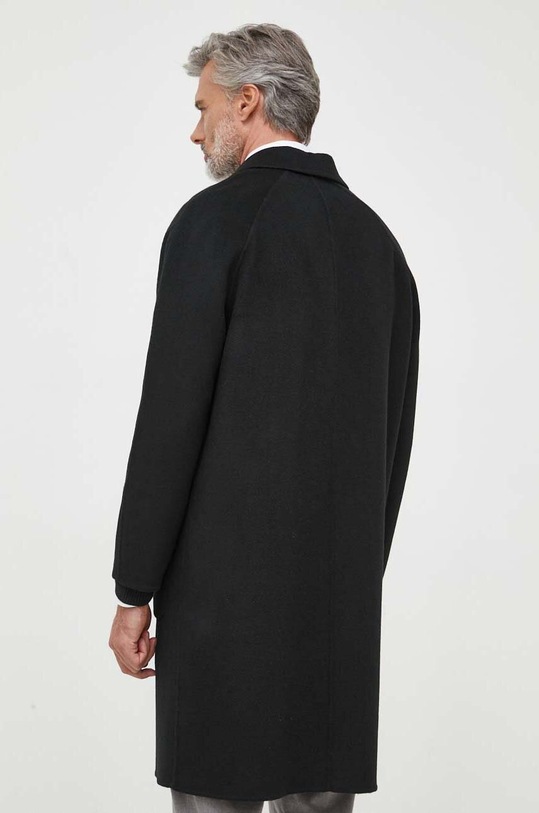 Odzież Calvin Klein płaszcz wełniany K10K111601 czarny