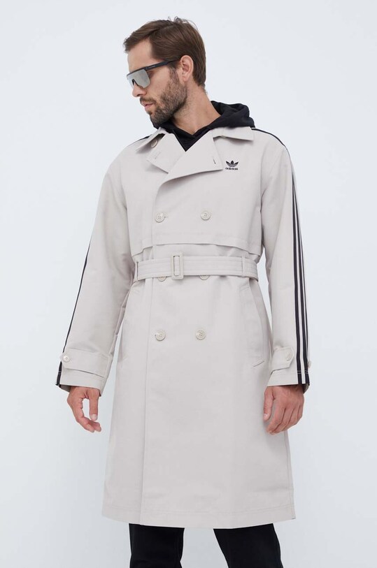 Пальто adidas Originals IL2492 бежевый AW23