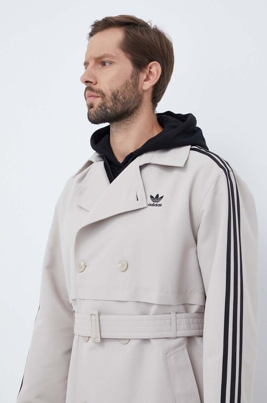 Пальто adidas Originals бежевый IL2492