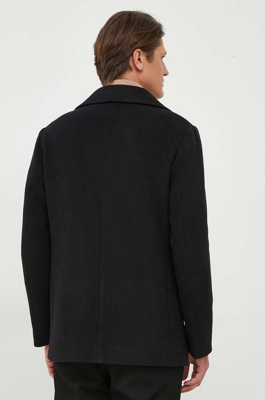 Ruházat Liu Jo gyapjúkabát M223P105BRUSHPEACOAT fekete