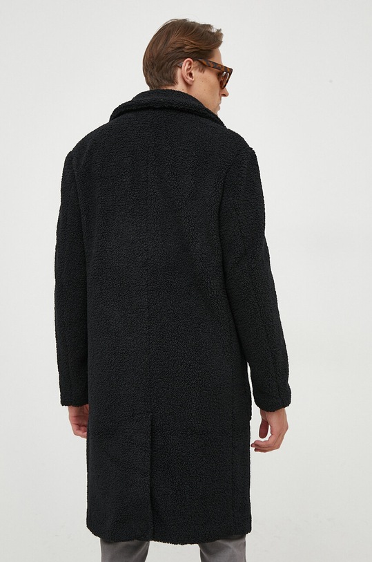 Odzież United Colors of Benetton płaszcz 27CTUN03A.100 czarny