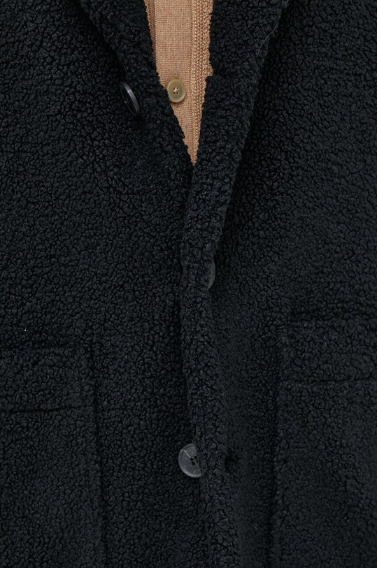 United Colors of Benetton płaszcz 27CTUN03A.100 czarny