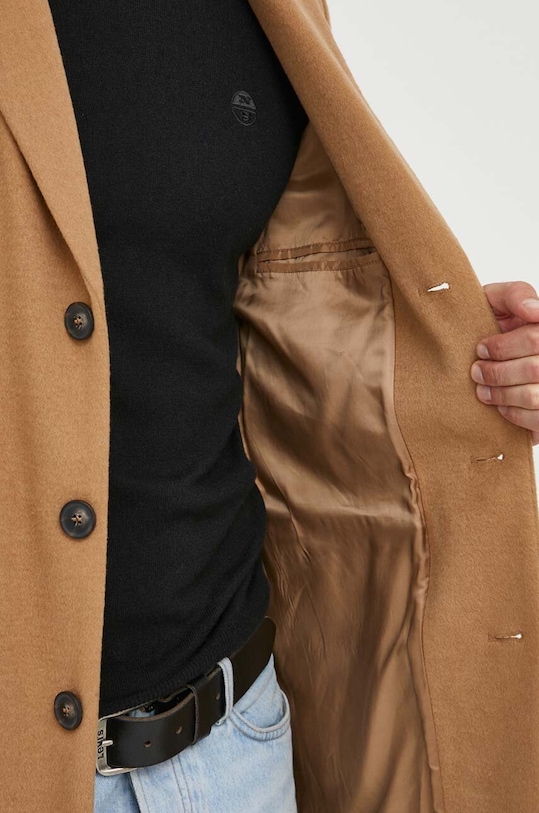 United Colors of Benetton płaszcz wełniany 2YDTUN012.94A