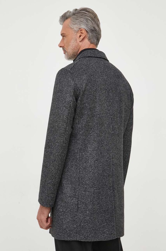 Odzież BOSS płaszcz z domieszką wełny 50502319 czarny