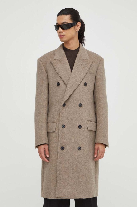 Vlněný kabát Tiger Of Sweden T71897001 béžová AW23