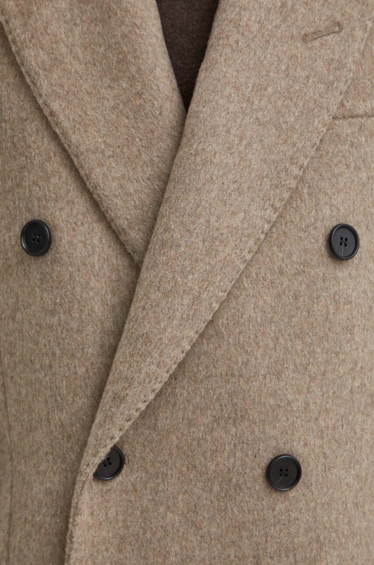 Vlněný kabát Tiger Of Sweden T71897001 béžová