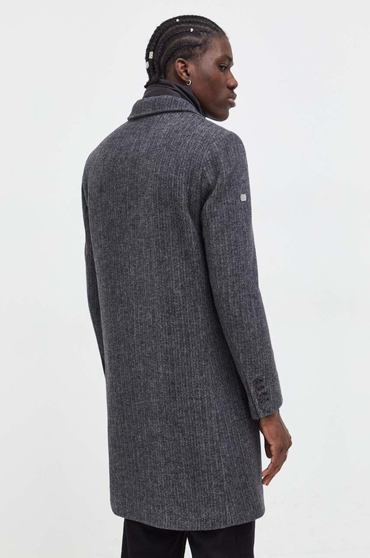 Oblečení Vlněný kabát Superdry M5011790A.B25 šedá