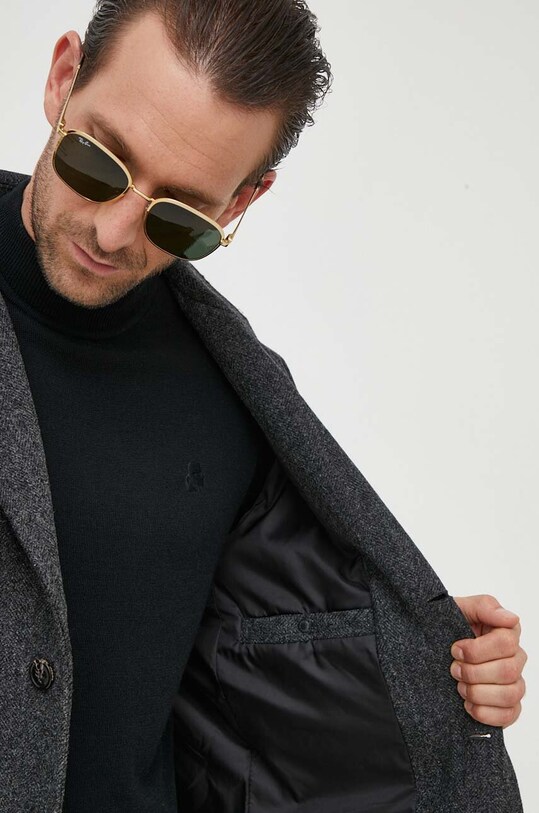Μάλλινο παλτό Barbour MWO0281