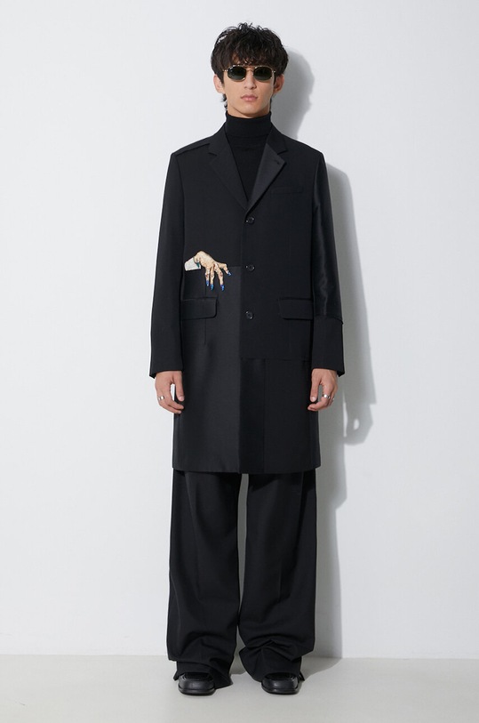 Undercover cappotto con aggiunta di lana Coat UC2C4314 nero AW23