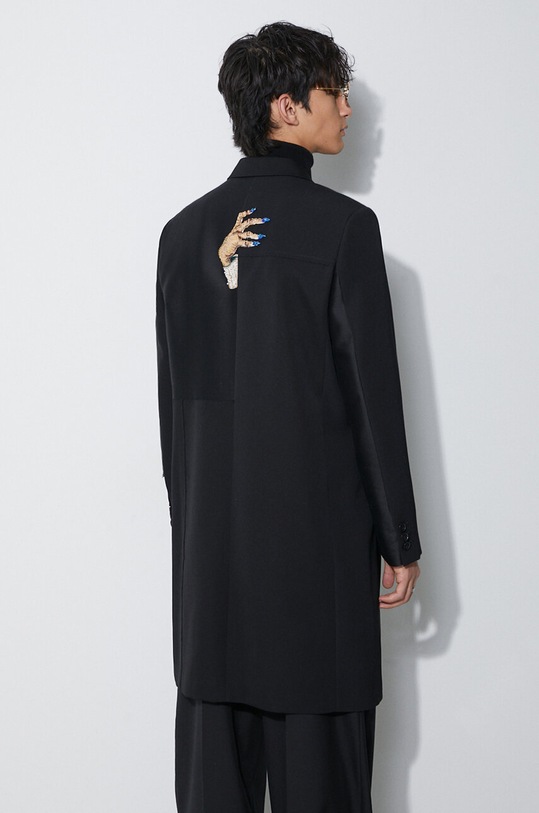 Abbigliamento Undercover cappotto con aggiunta di lana Coat UC2C4314 nero
