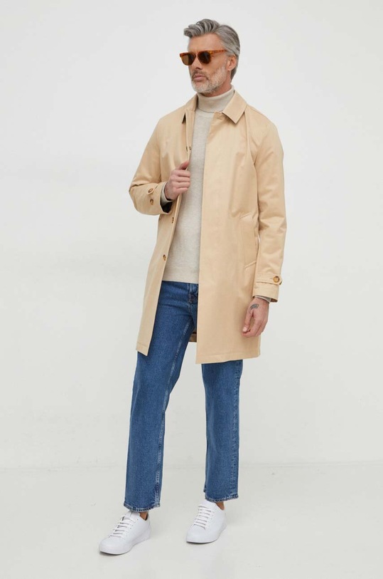 Michael Kors płaszcz CR4206B8S4 beżowy SS24