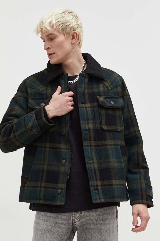 Superdry kurtka wełniana zielony M5011680A.9NE