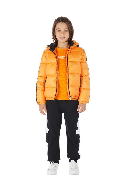 Дитяча куртка Guess з утепленням помаранчевий L3YL01.WEGY0.9BYX