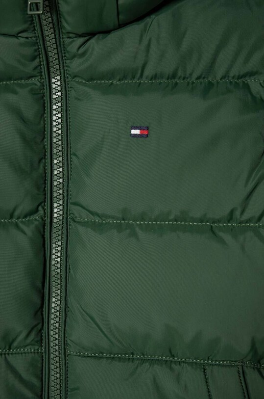 Chłopiec Tommy Hilfiger kurtka puchowa dziecięca KB0KB08341.74.122.9BYX zielony