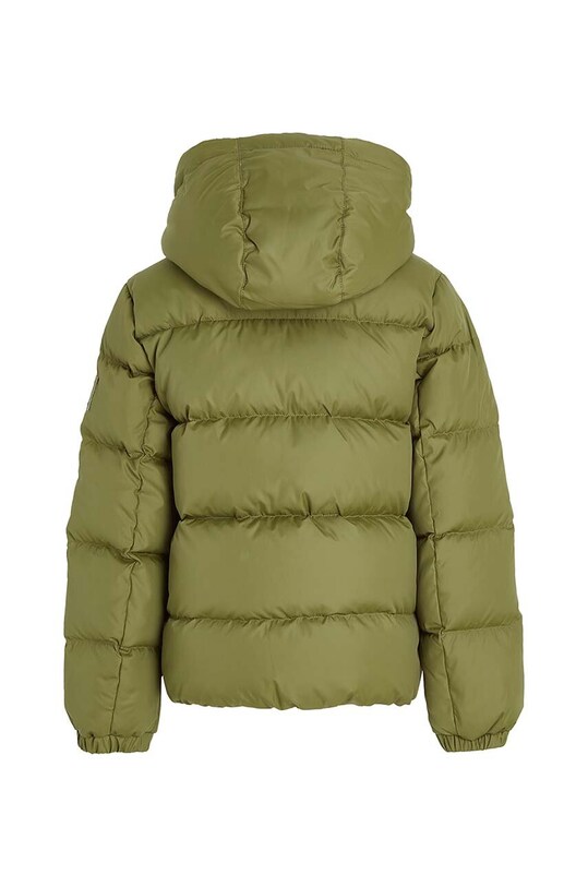Мальчик Детская пуховая куртка Tommy Hilfiger KB0KB08341.74.122.9BYX зелёный