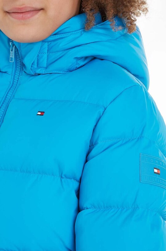 Детская пуховая куртка Tommy Hilfiger KB0KB08341.128.176.9BYX голубой