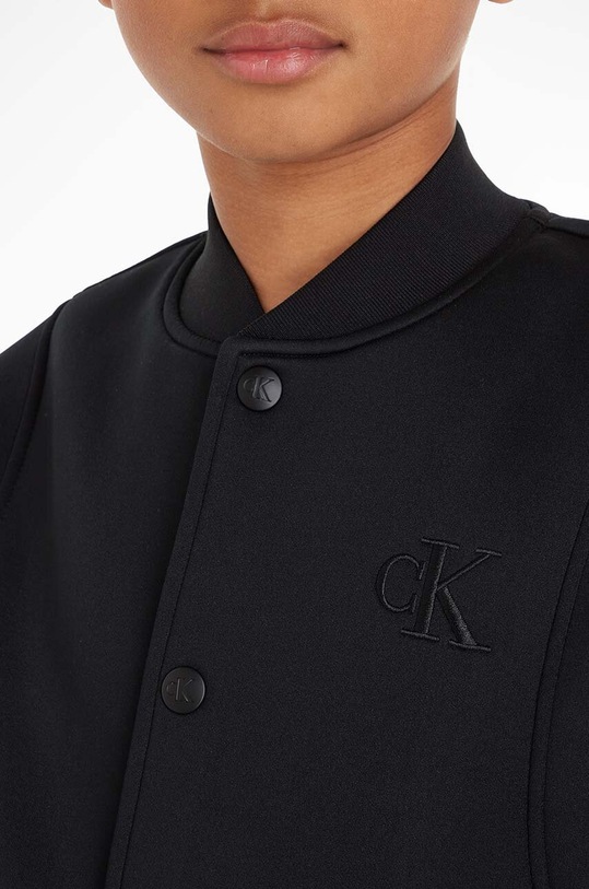Детская куртка-бомбер Calvin Klein Jeans IB0IB01762.9BYX чёрный