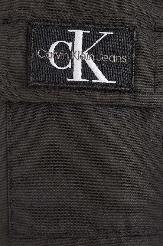 Detská bunda Calvin Klein Jeans čierna IB0IB01274.9BYX