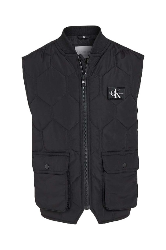 Παιδικό αμάνικο Calvin Klein Jeans IB0IB01720.9BYX μαύρο AW23
