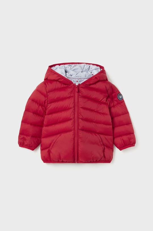 Kojenecká bunda Mayoral s podšívkou červená 2436.3B.Baby.9BYX
