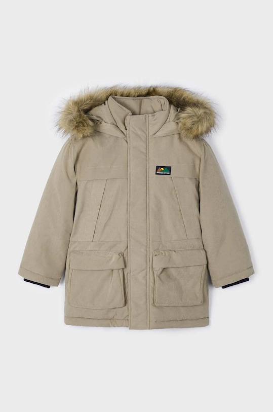 Mayoral parka dziecięca 4439.5E.Mini.9BYX beżowy AW23