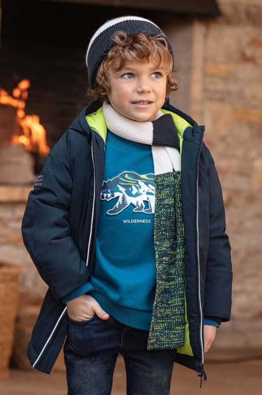 Mayoral kurtka dziecięca pozostałe granatowy 4442.5G.Mini.9BYX