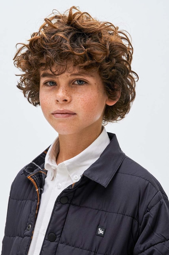 Mayoral kurtka dwustronna dziecięca 7184.7C.Junior.9BYX pomarańczowy AW23