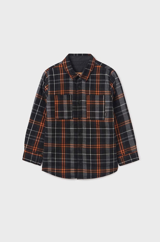 Mayoral kurtka dwustronna dziecięca pomarańczowy 7184.7C.Junior.9BYX