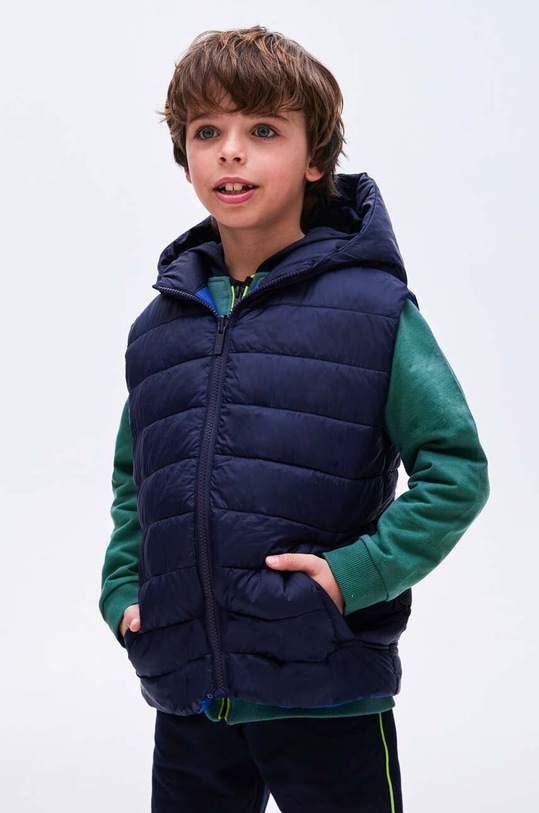 Chłopiec Mayoral bezrękawnik dwustronny dziecięcy 7389.7D.Junior.9BYX niebieski