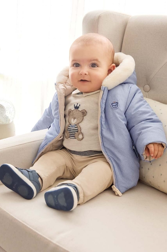 Mayoral Newborn kurtka dwustronna niemowlęca pozostałe niebieski 2410.1J.Newborn.9BYX