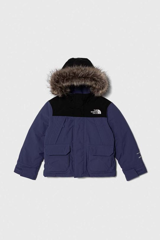 Detská páperová bunda The North Face B MCMURDO PARKA zateplené modrá NF0A82XW