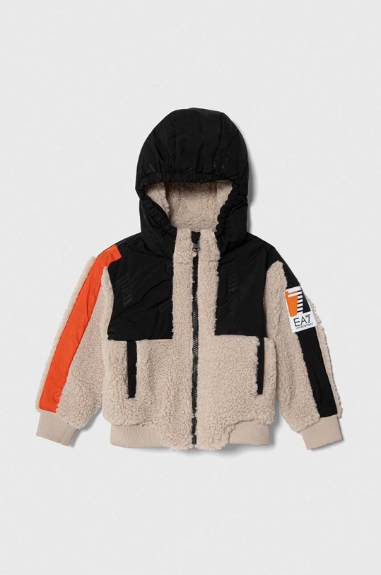 EA7 Emporio Armani kurtka dziecięca pozostałe beżowy 6RBB06.BJSGZ