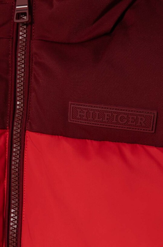 Παιδικό μπουφάν Tommy Hilfiger KB0KB08785.128.176.9BYX κόκκινο