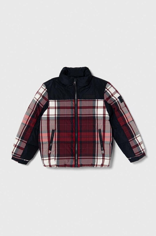 Детская куртка Tommy Hilfiger с подкладкой бордо KB0KB08788.128.176.9BYX