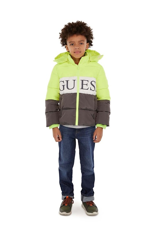 Guess kurtka dziecięca pozostałe szary L3BL02.WB240.9BYX
