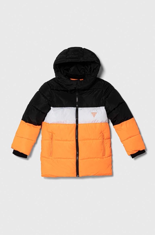 Guess kurtka dziecięca pozostałe pomarańczowy L3BL03.WB240.9BYX