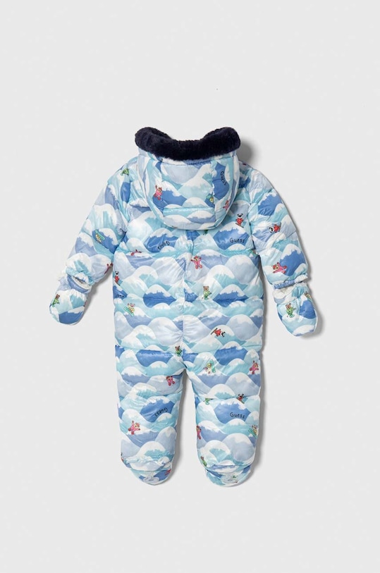 Guess kombinezon niemowlęcy P3BG05.WEGY0.9BYX niebieski AW23