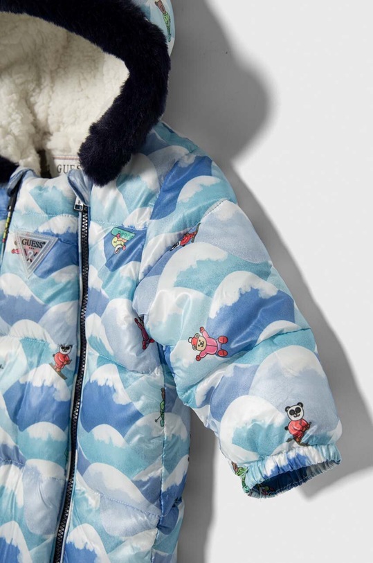 Chłopiec Guess kombinezon niemowlęcy P3BG05.WEGY0.9BYX niebieski