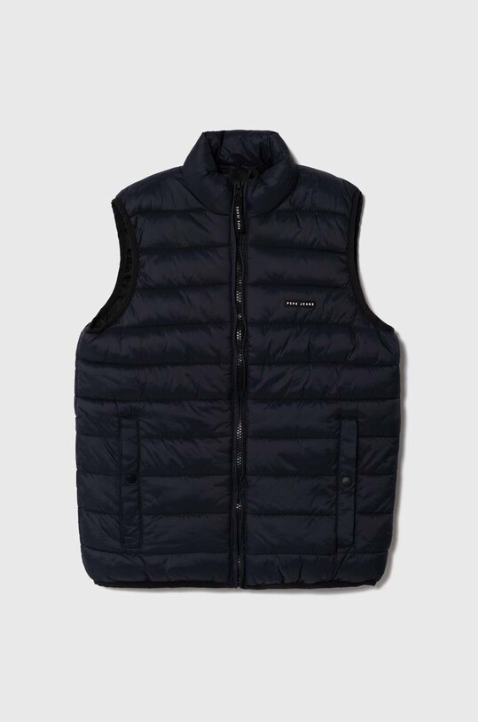 Pepe Jeans vesta copii Outerw Gilet cu captuseala bleumarin PB401219