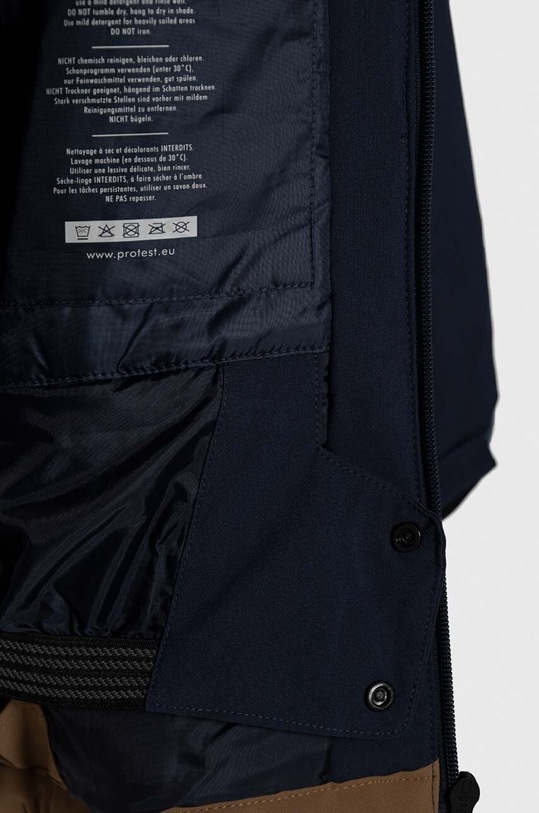 Protest kurtka narciarska dziecięca PRTBUZZERD JR granatowy 6811032