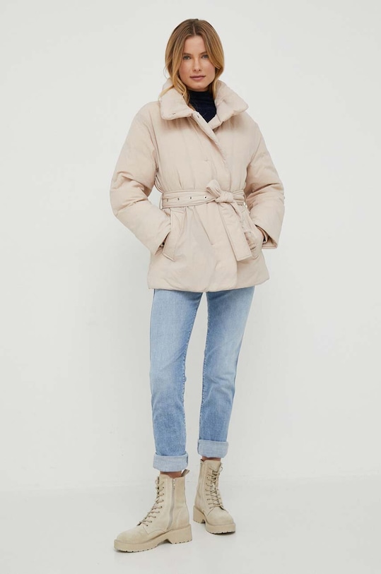 Pernata jakna Calvin Klein K20K205503 bež AW23