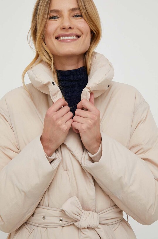 Pernata jakna Calvin Klein bež K20K205503