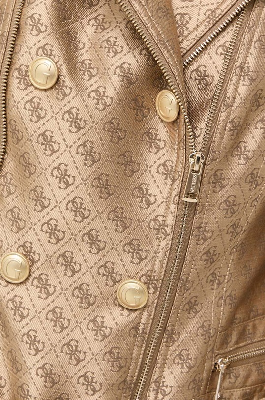 Guess giacca da motociclista W3YL25.WFIR2 marrone