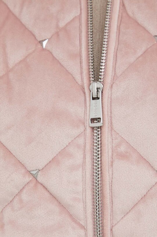 Μπουφάν bomber Guess W3YL08.WFIS0 ροζ
