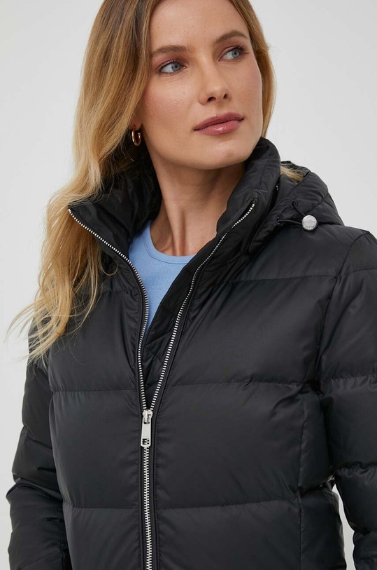 Péřová bunda Tommy Hilfiger černá WW0WW38934