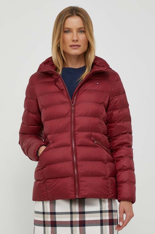 Tommy Hilfiger kurtka bordowy WW0WW39581