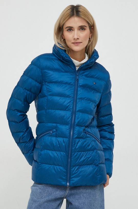 Bunda Tommy Hilfiger s podšívkou modrá WW0WW39581