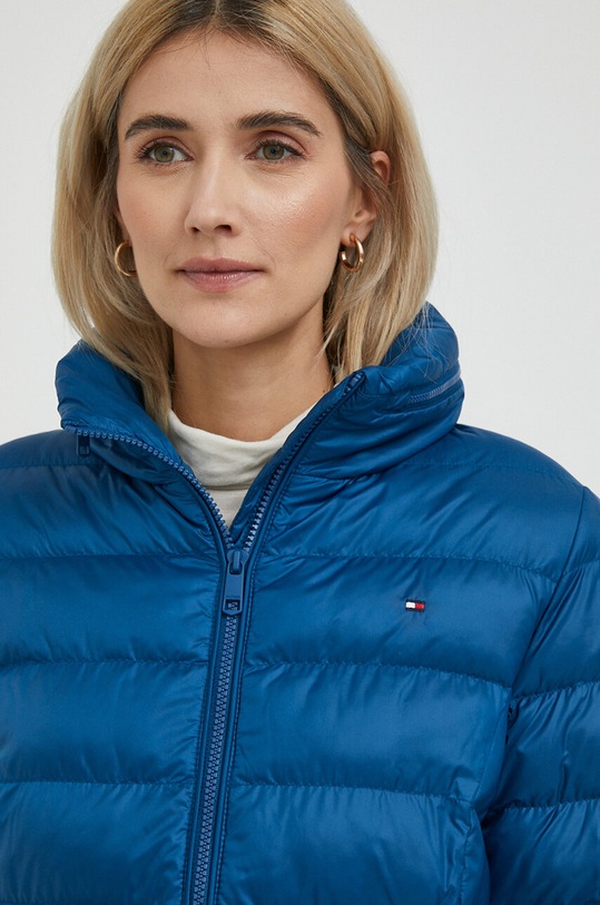 Bunda Tommy Hilfiger modrá WW0WW39581