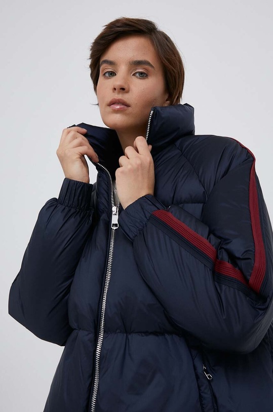 Tommy Hilfiger kurtka puchowa granatowy WW0WW40093